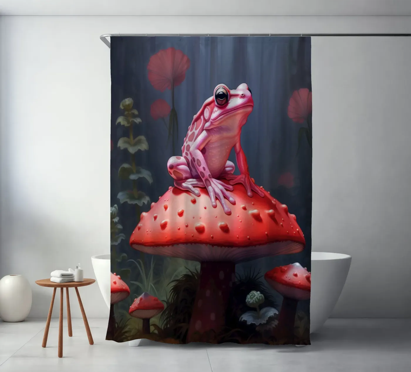 Stool Duschvorhang von Art Unleashed