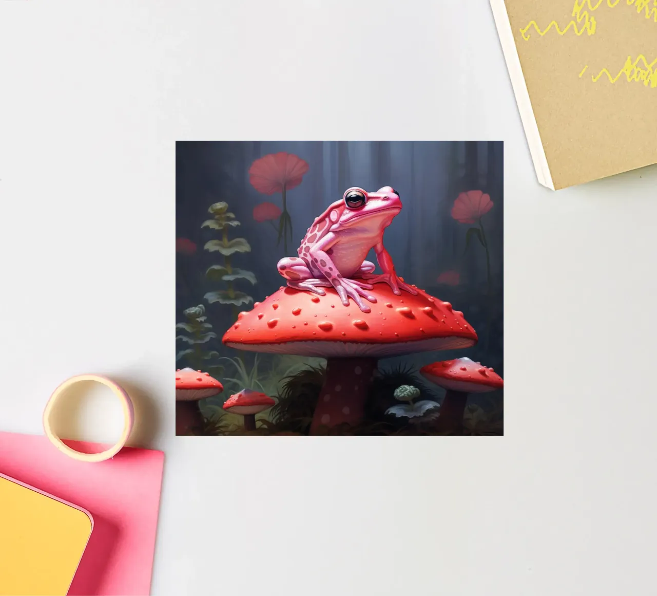 Stool sticker by Art Unleashed