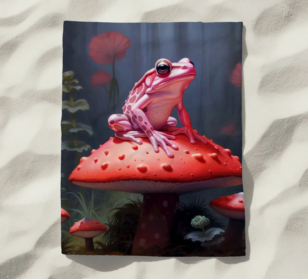 Stool beach towel by Art Unleashed