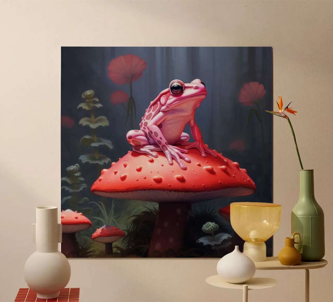 Stool poster van Art Unleashed