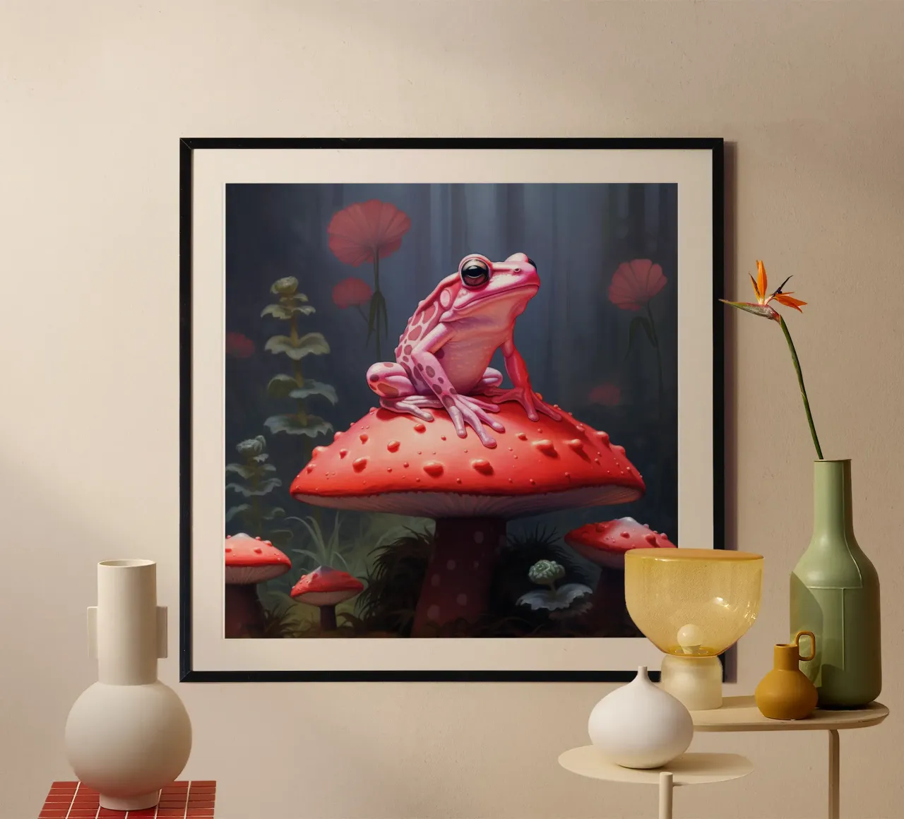 Stool poster van Art Unleashed