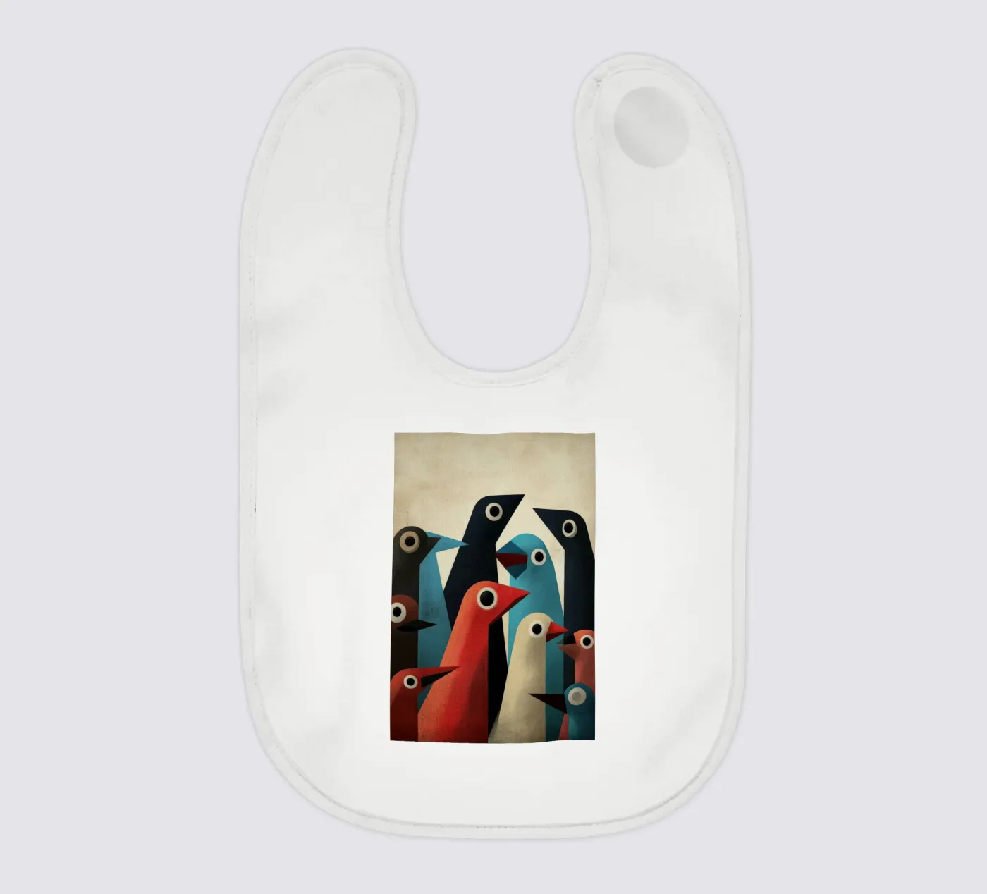 Pecking 2 Babylätzchen von Art Unleashed