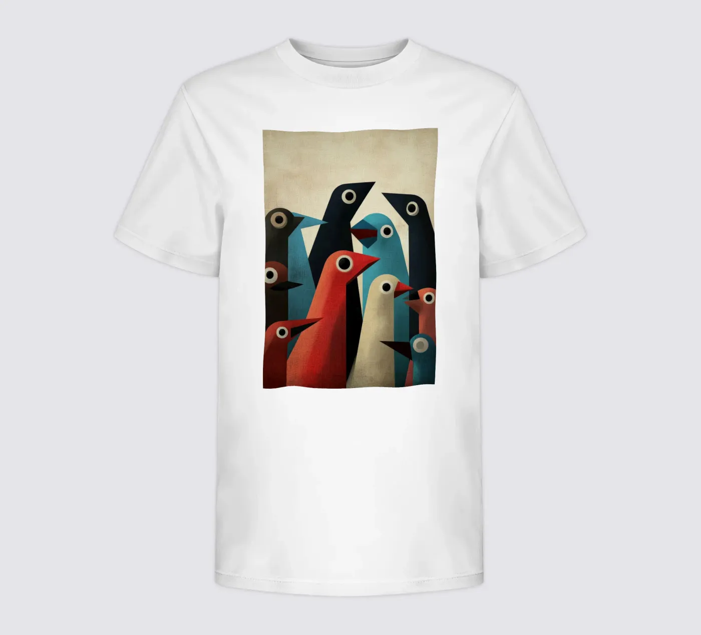 Pecking 2 t-shirt bambini da Art Unleashed