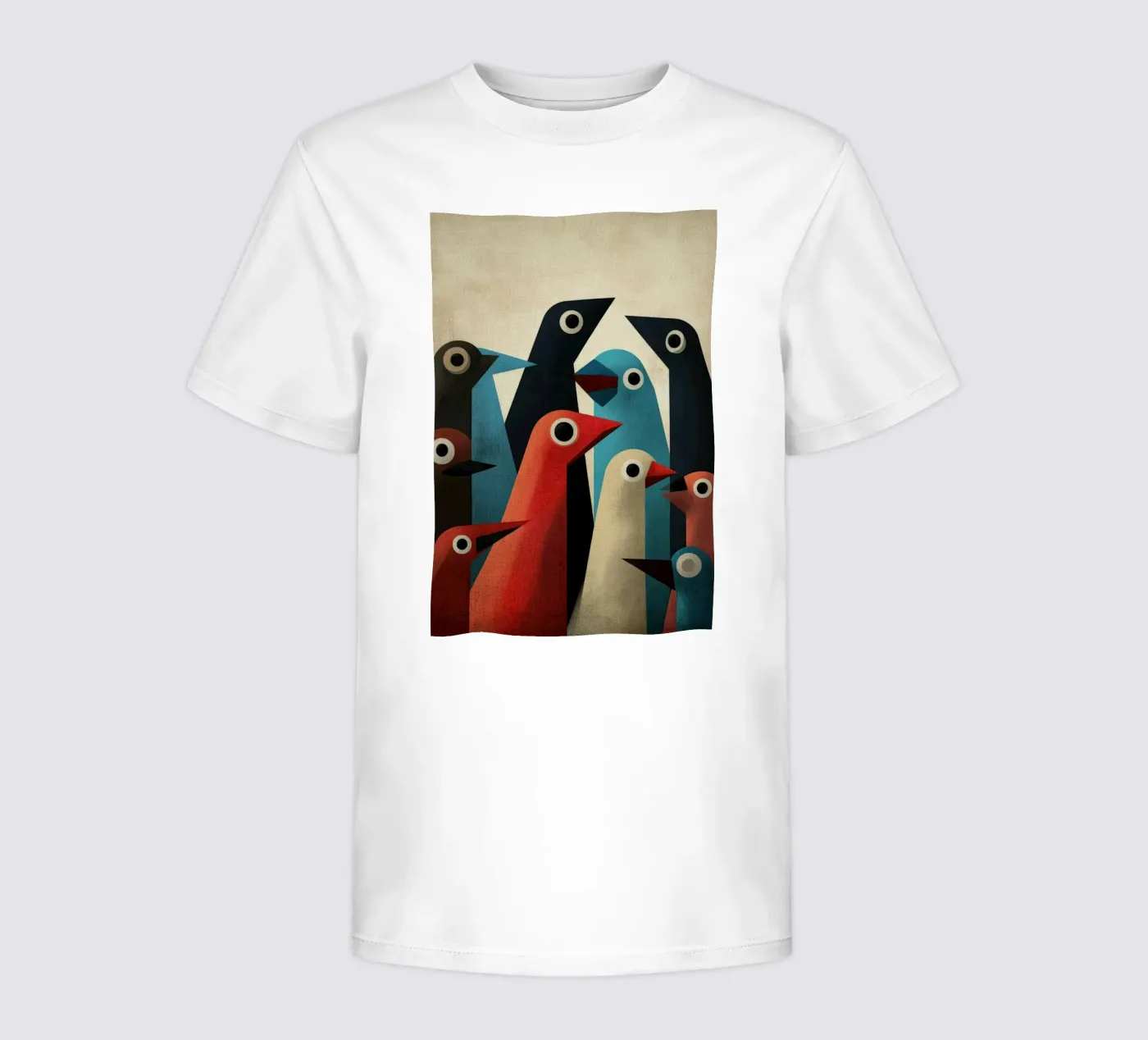 Pecking 2 t-shirt bambini da Art Unleashed