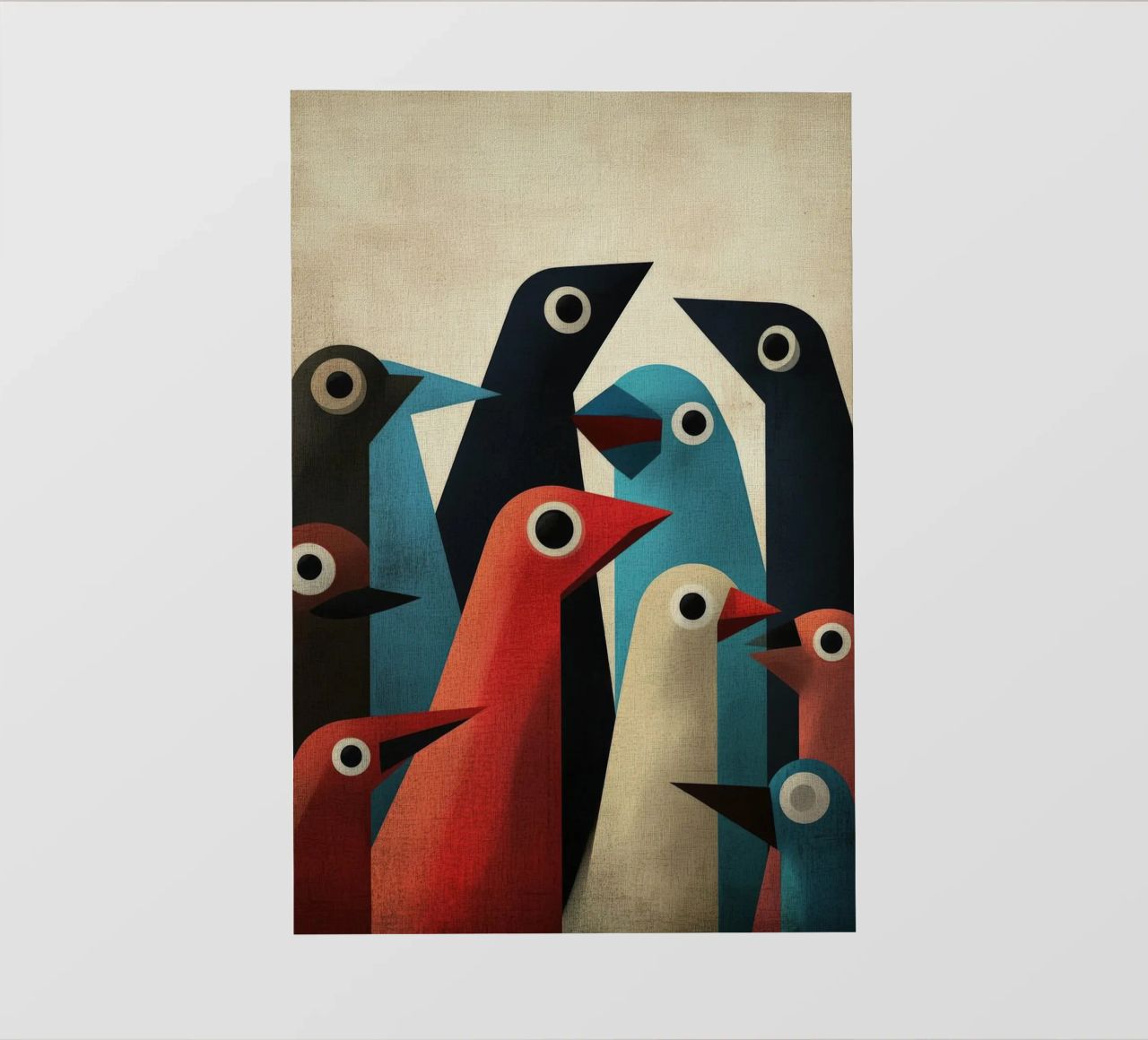 Pecking 2 telo in pvc da Art Unleashed