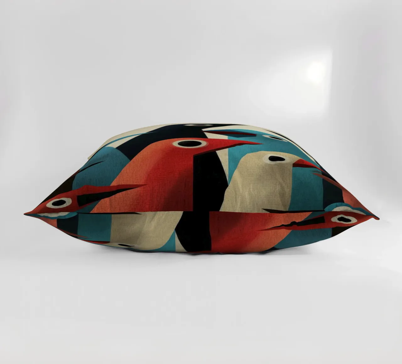 Pecking 2 cuscino da Art Unleashed
