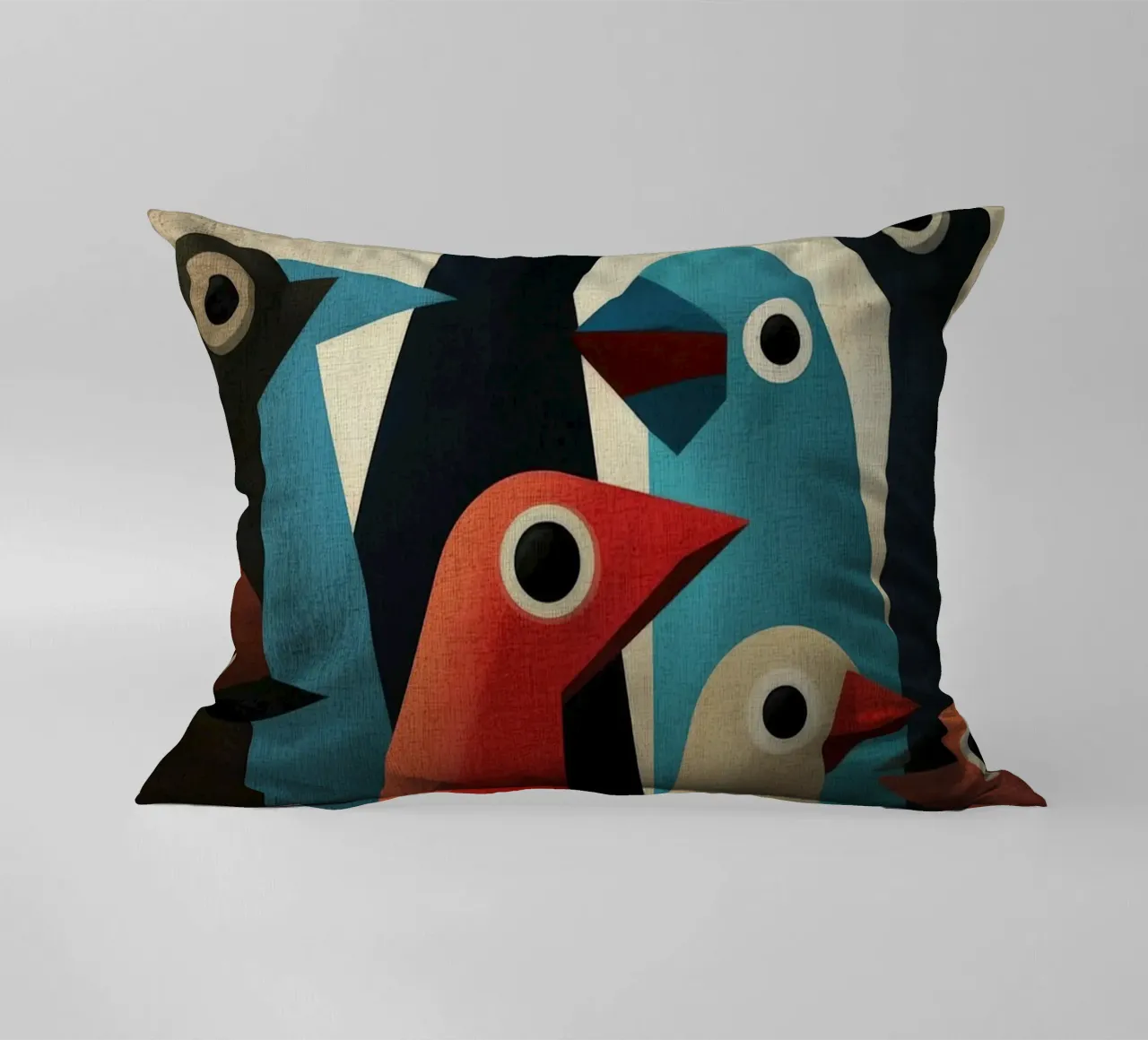 Pecking 2 cuscino da Art Unleashed