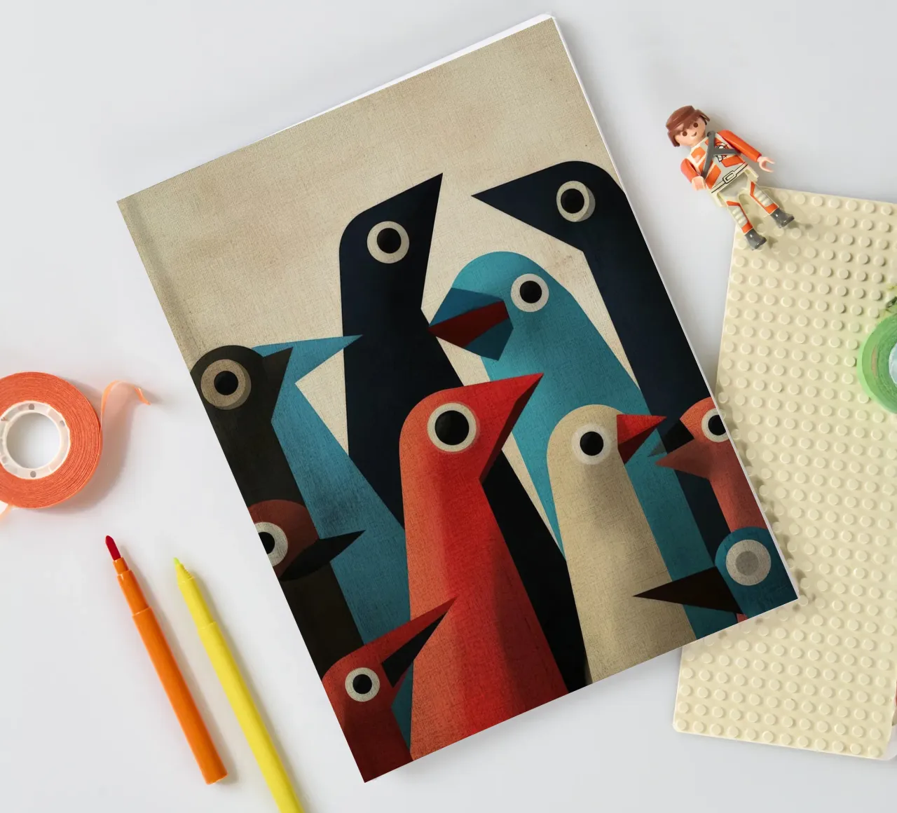 Pecking 2 diario da Art Unleashed