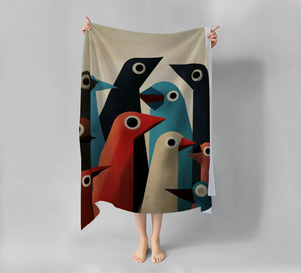 Pecking 2 telo mare da Art Unleashed