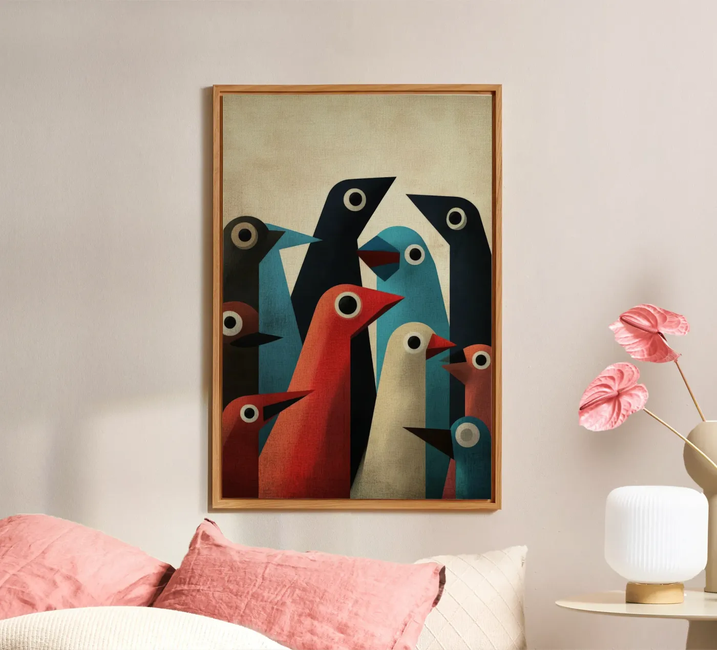 Pecking 2 pannello forex da Art Unleashed