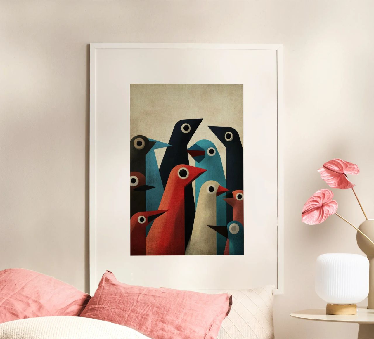 Pecking 2 poster de Art Unleashed