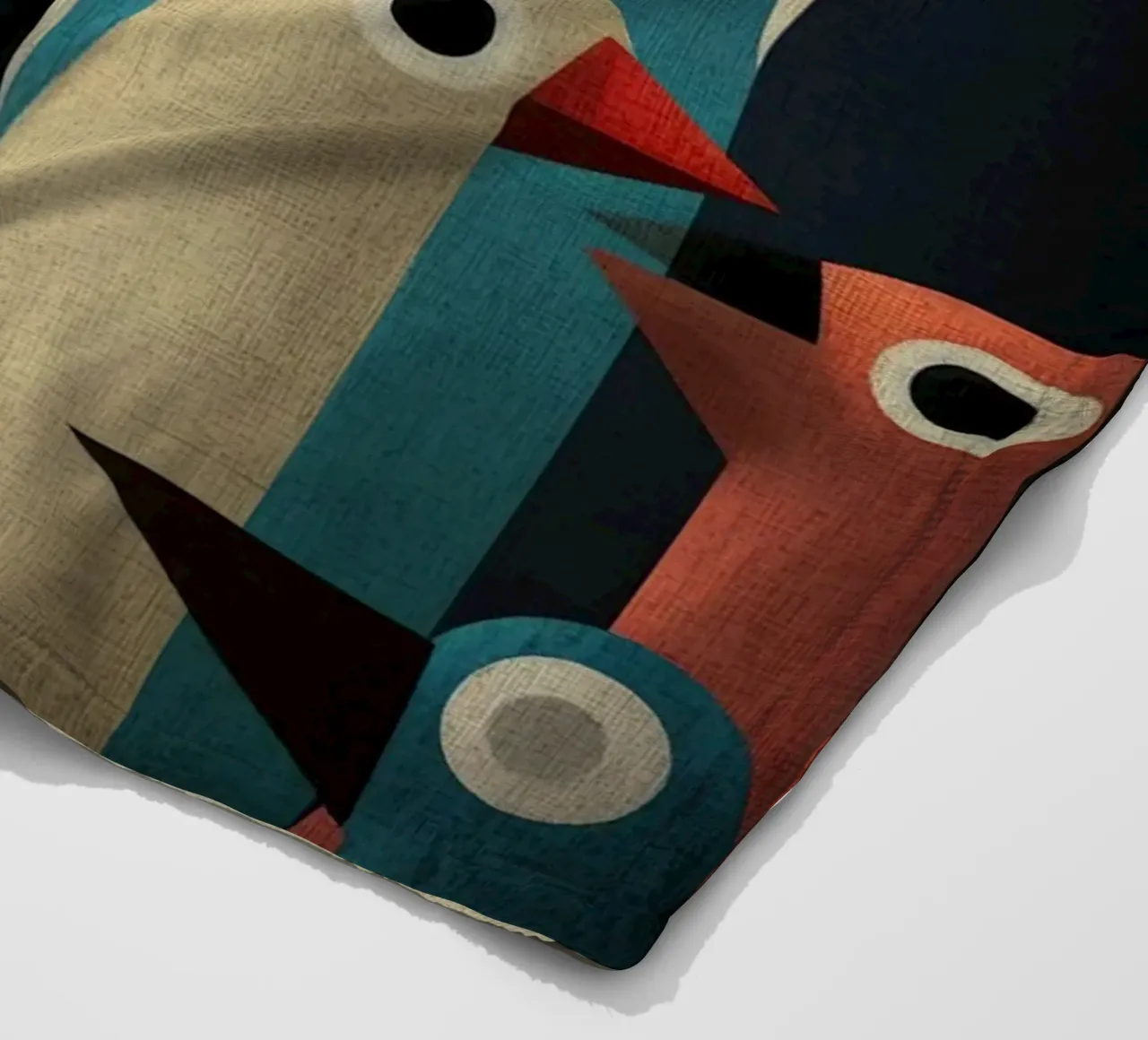 Pecking 2 Fleecedecke von Art Unleashed