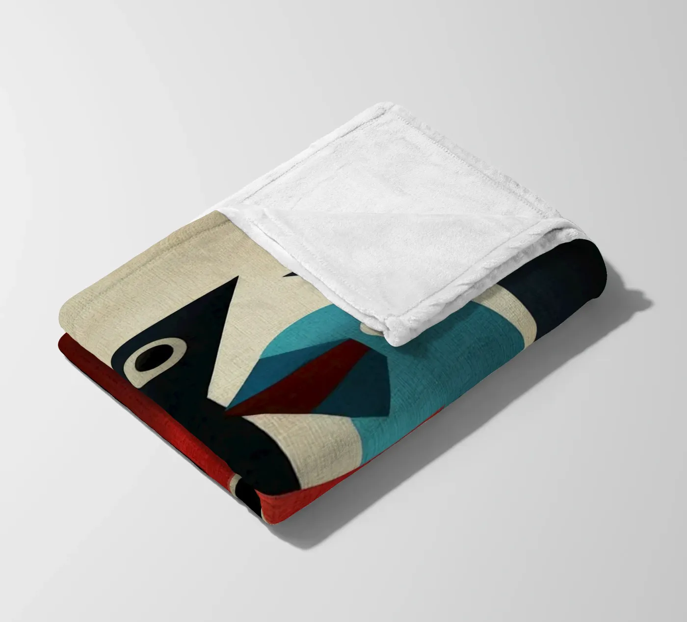 Pecking 2 Fleecedecke von Art Unleashed