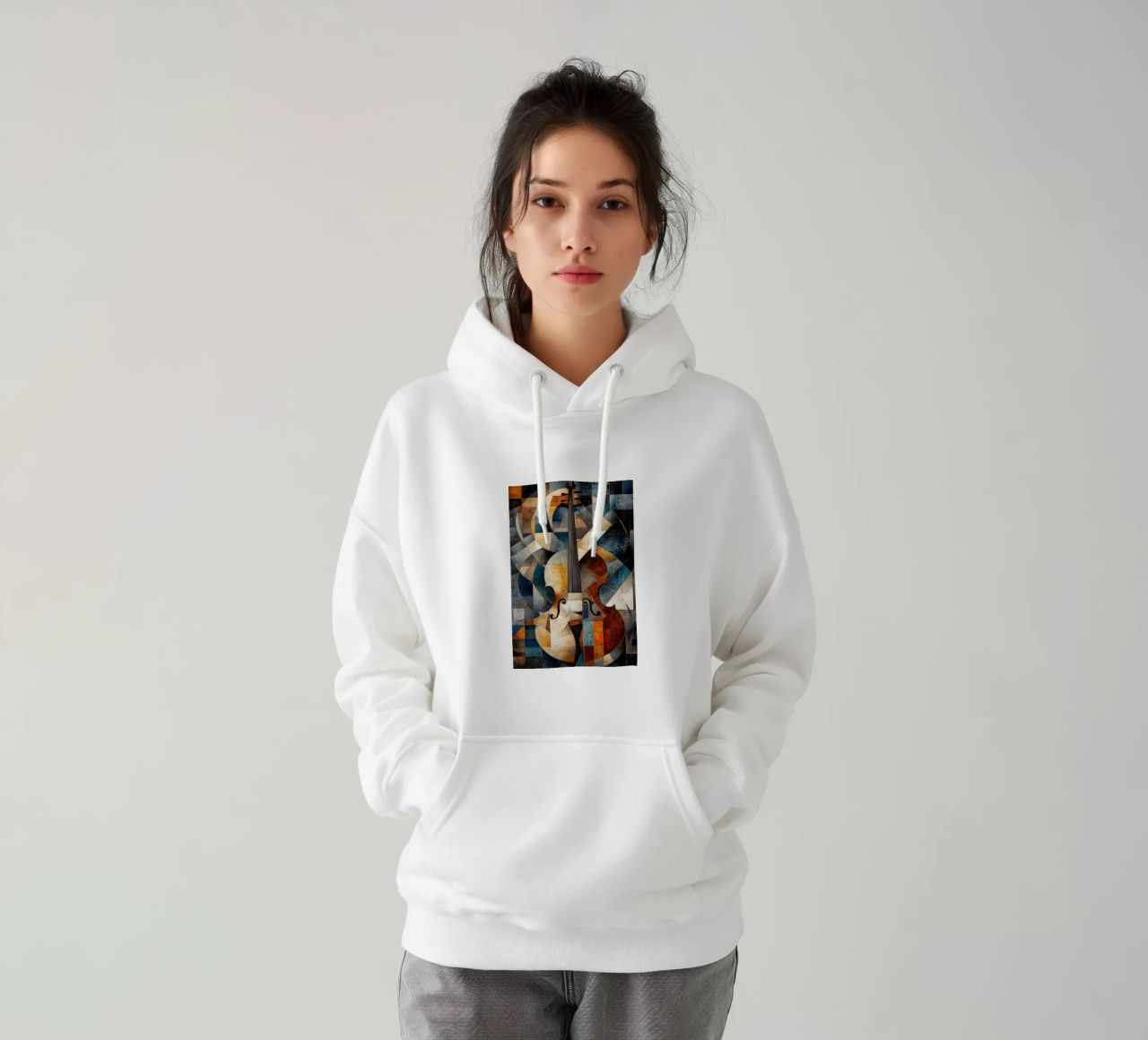 Shape felpa con cappuccio da Art Unleashed