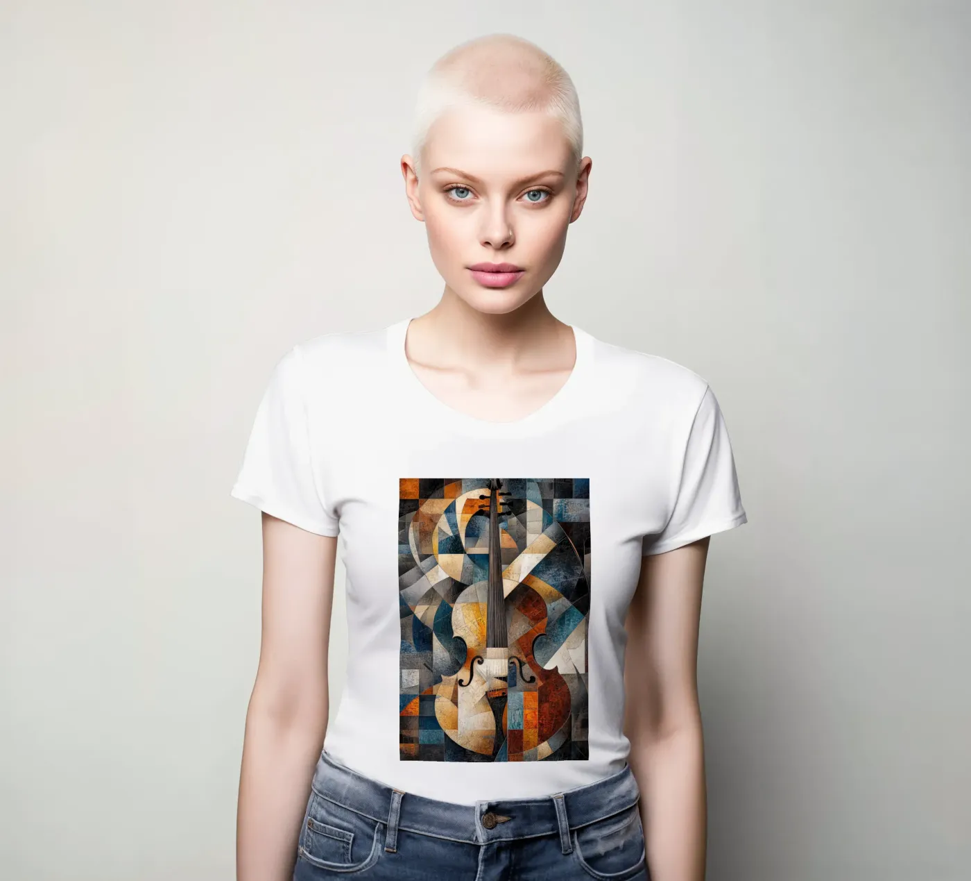 Shape t-shirt da donna da Art Unleashed