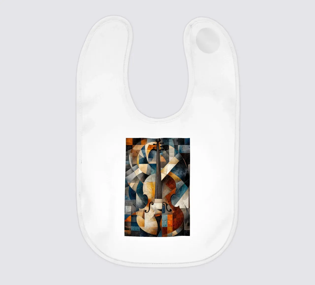 Shape baby bib by Art Unleashed