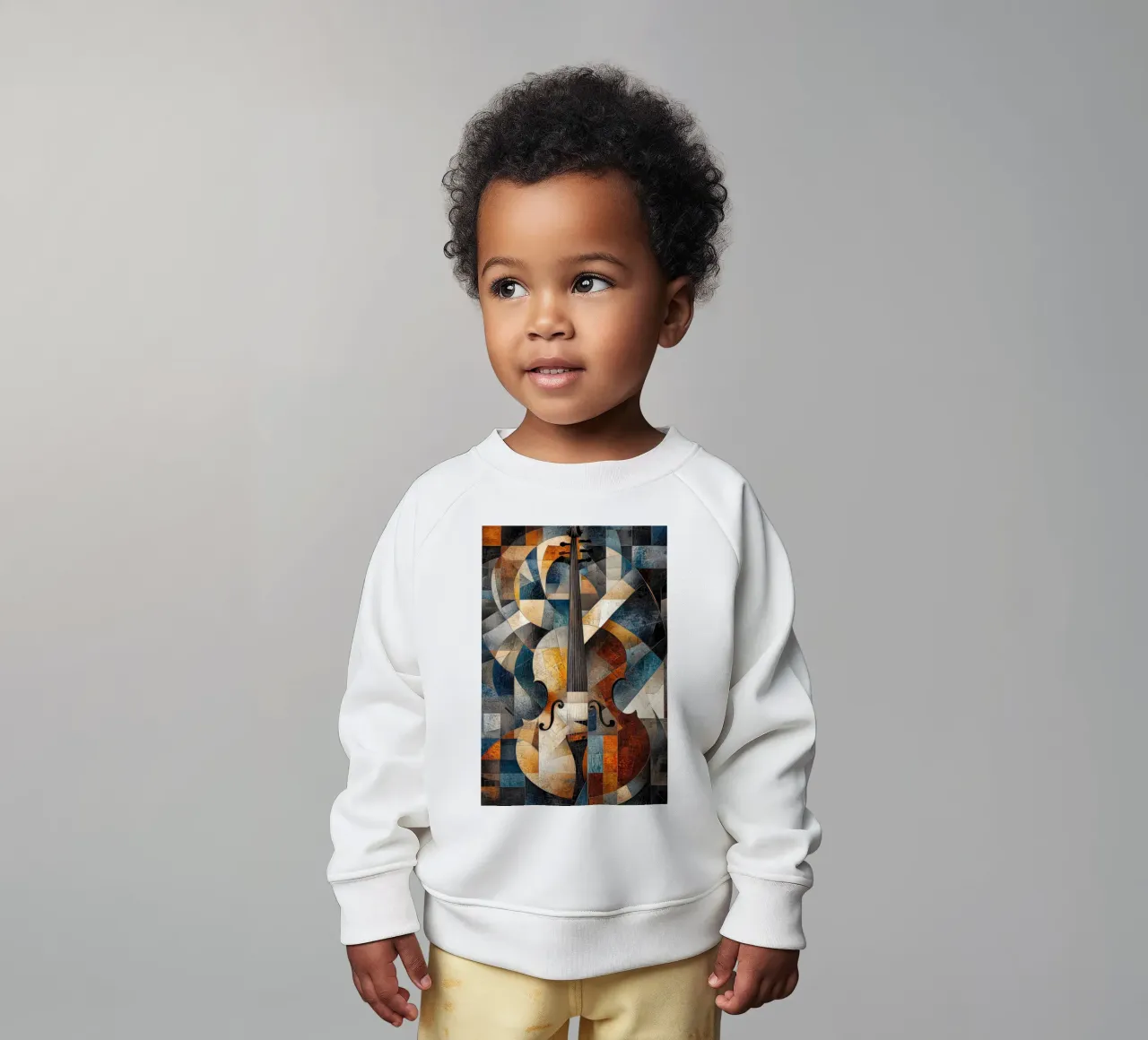 Shape baby sweatshirt by Art Unleashed