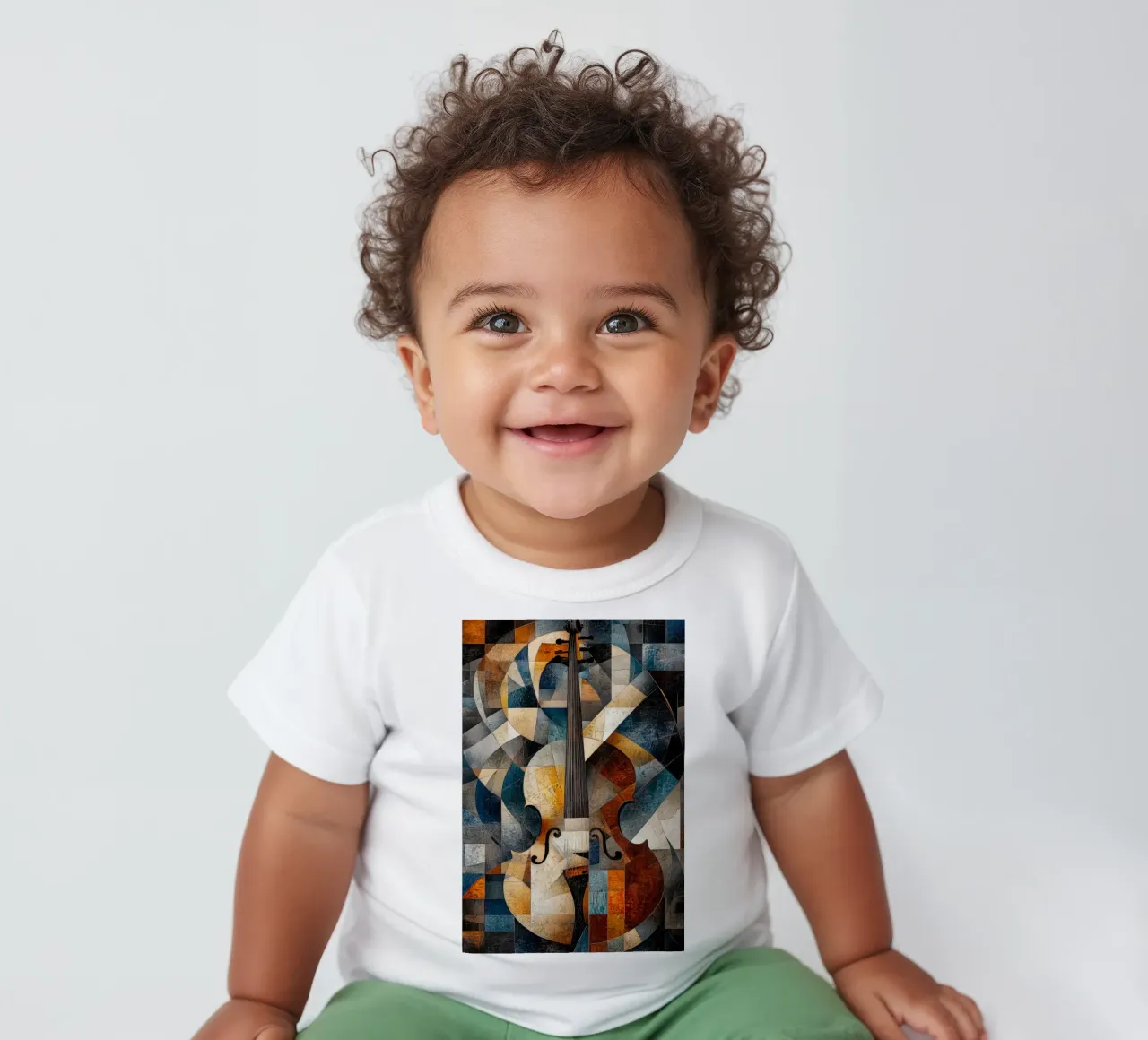 Shape maglietta neonato da Art Unleashed