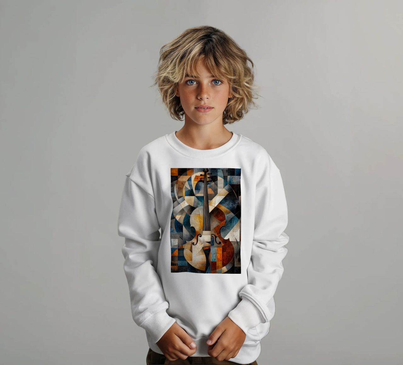 Shape felpa bambino da Art Unleashed