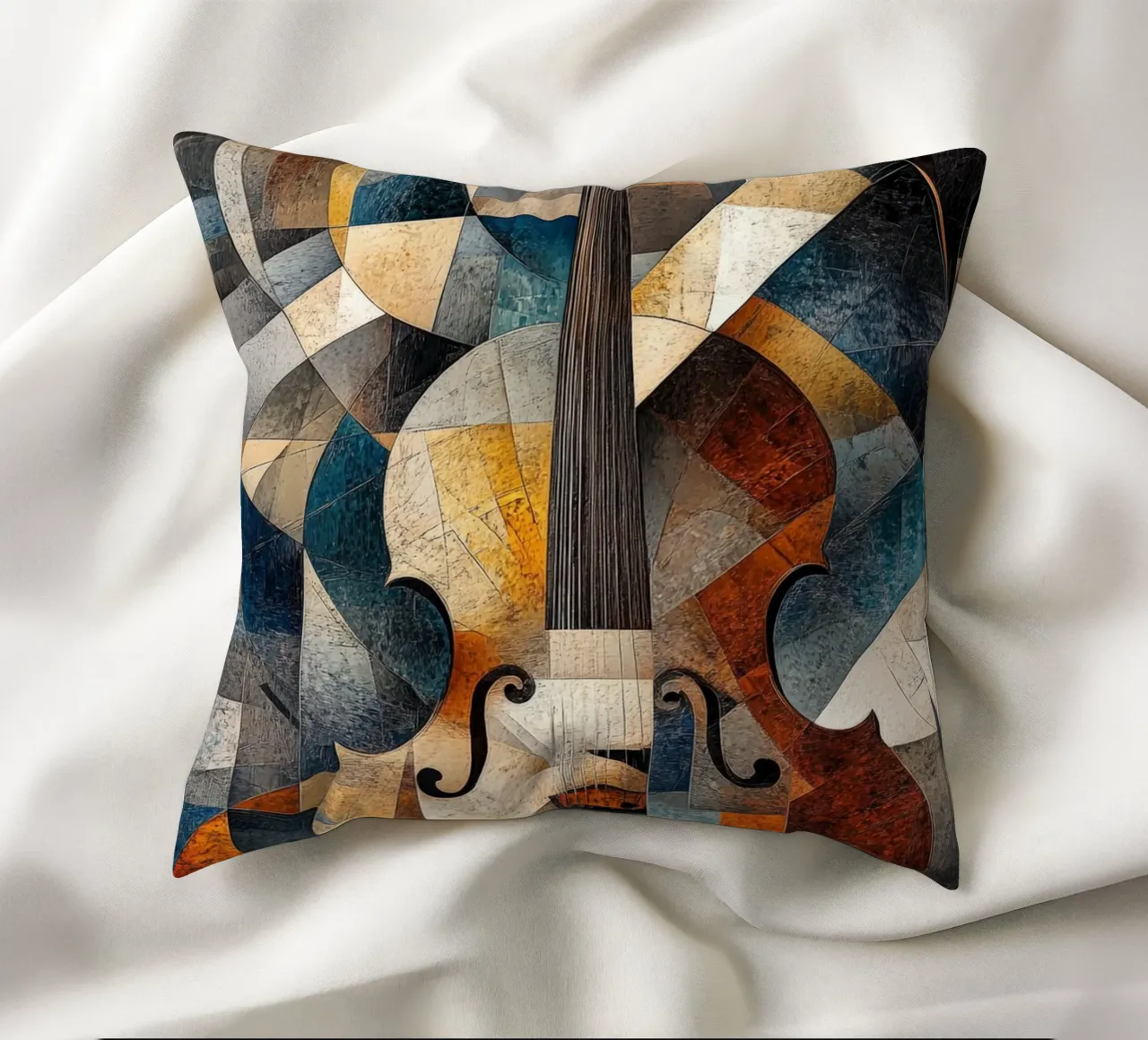 Shape decorative cushion by Art Unleashed