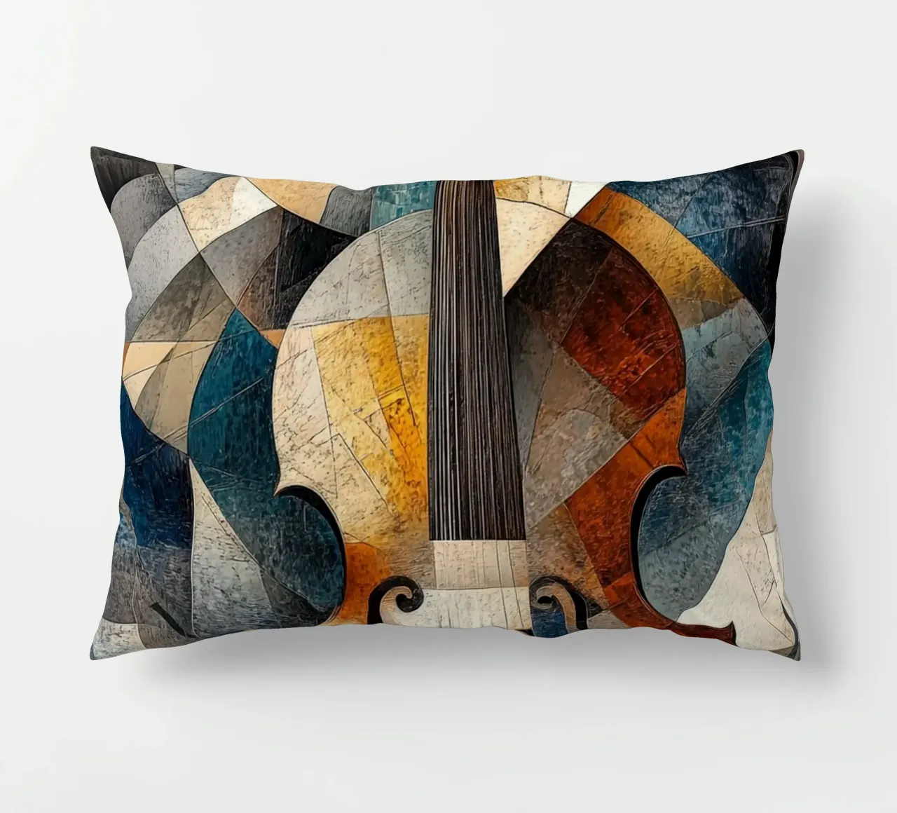 Shape decorative cushion by Art Unleashed