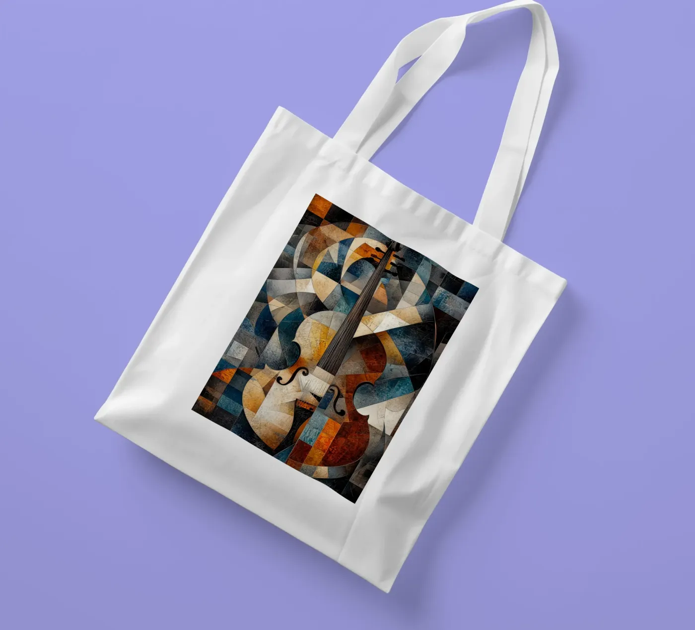 Shape tote bag by Art Unleashed
