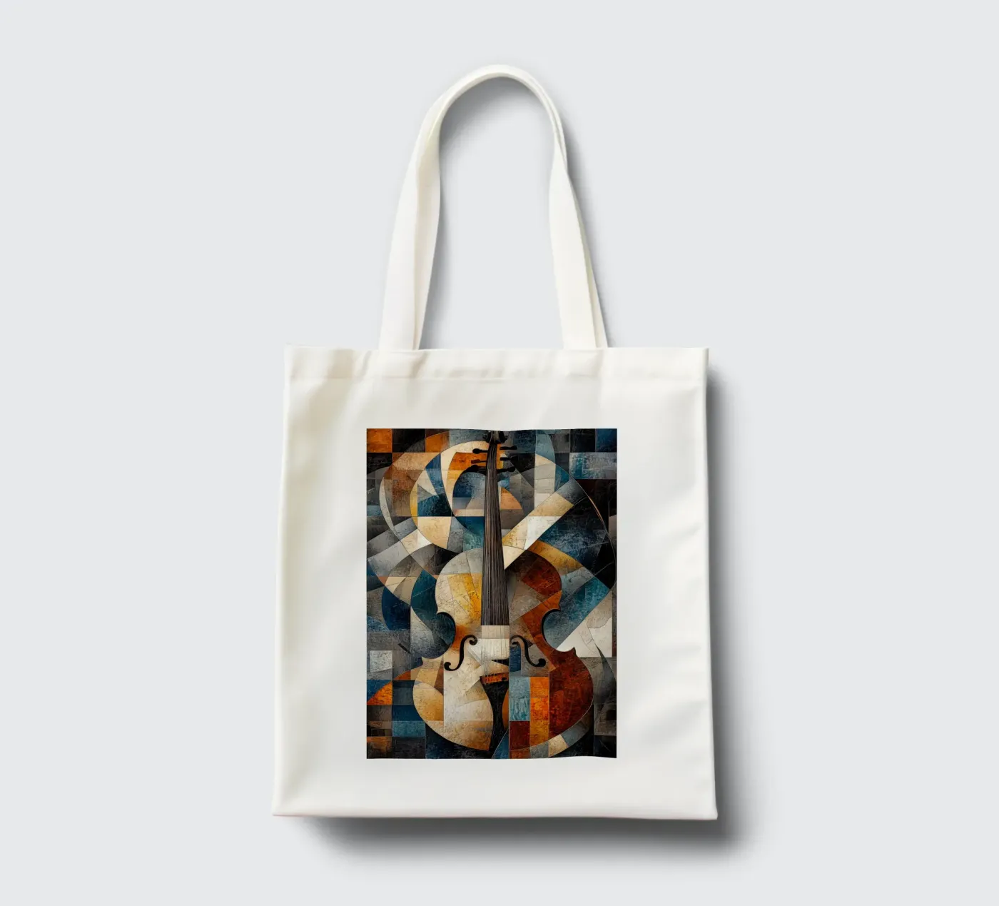 Shape tote bag by Art Unleashed