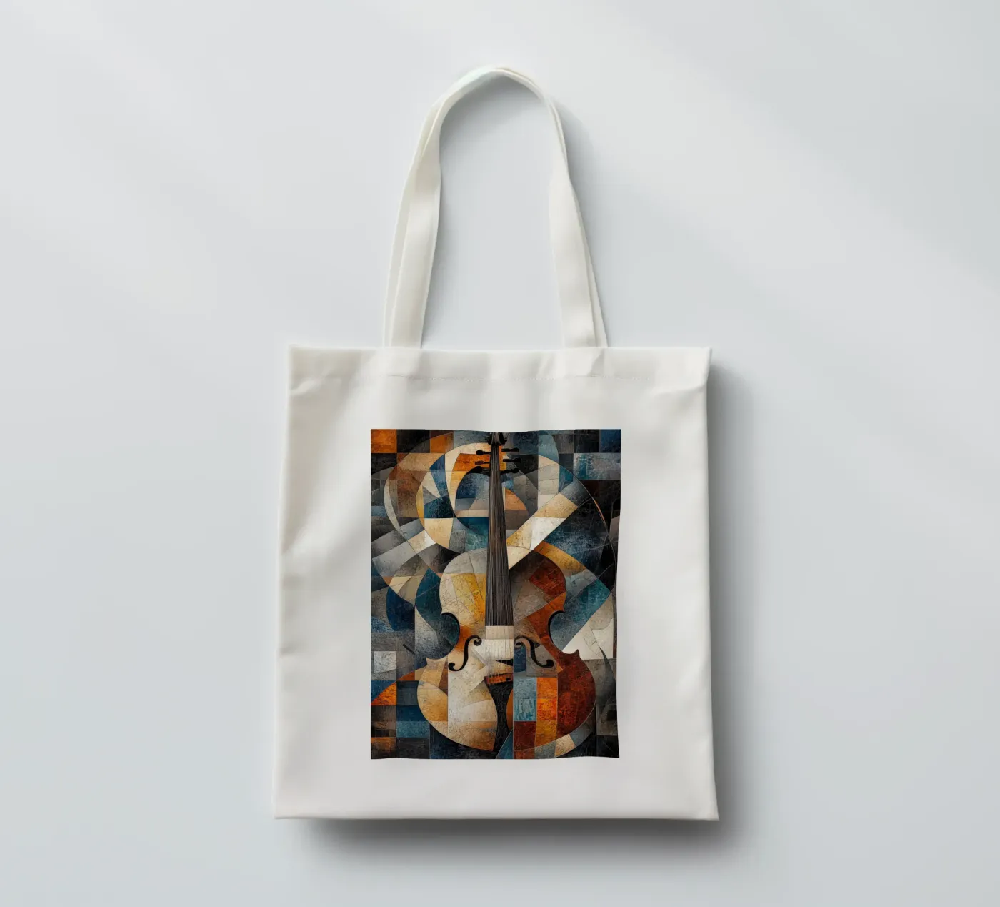 Shape tote bag by Art Unleashed