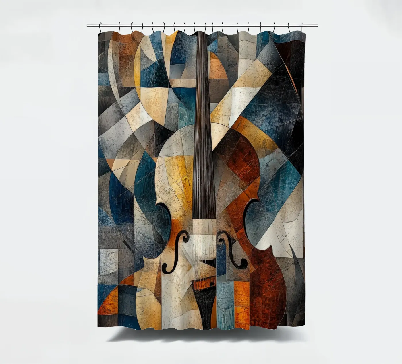 Shape douchegordijn van Art Unleashed