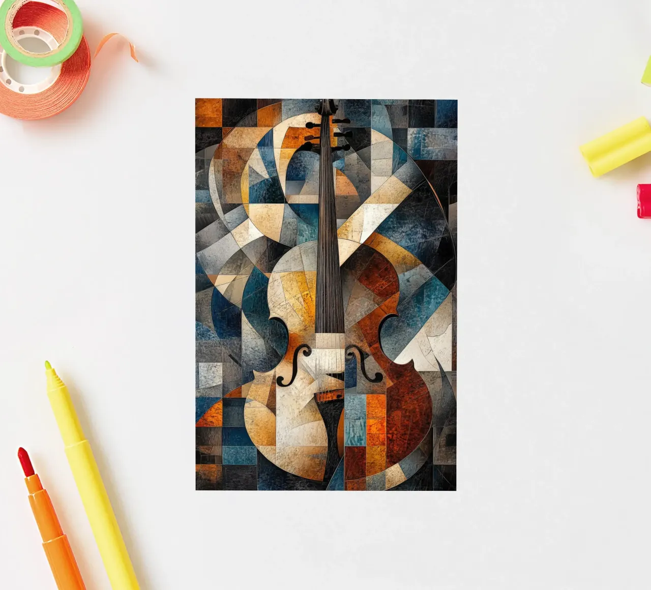 Shape sticker by Art Unleashed