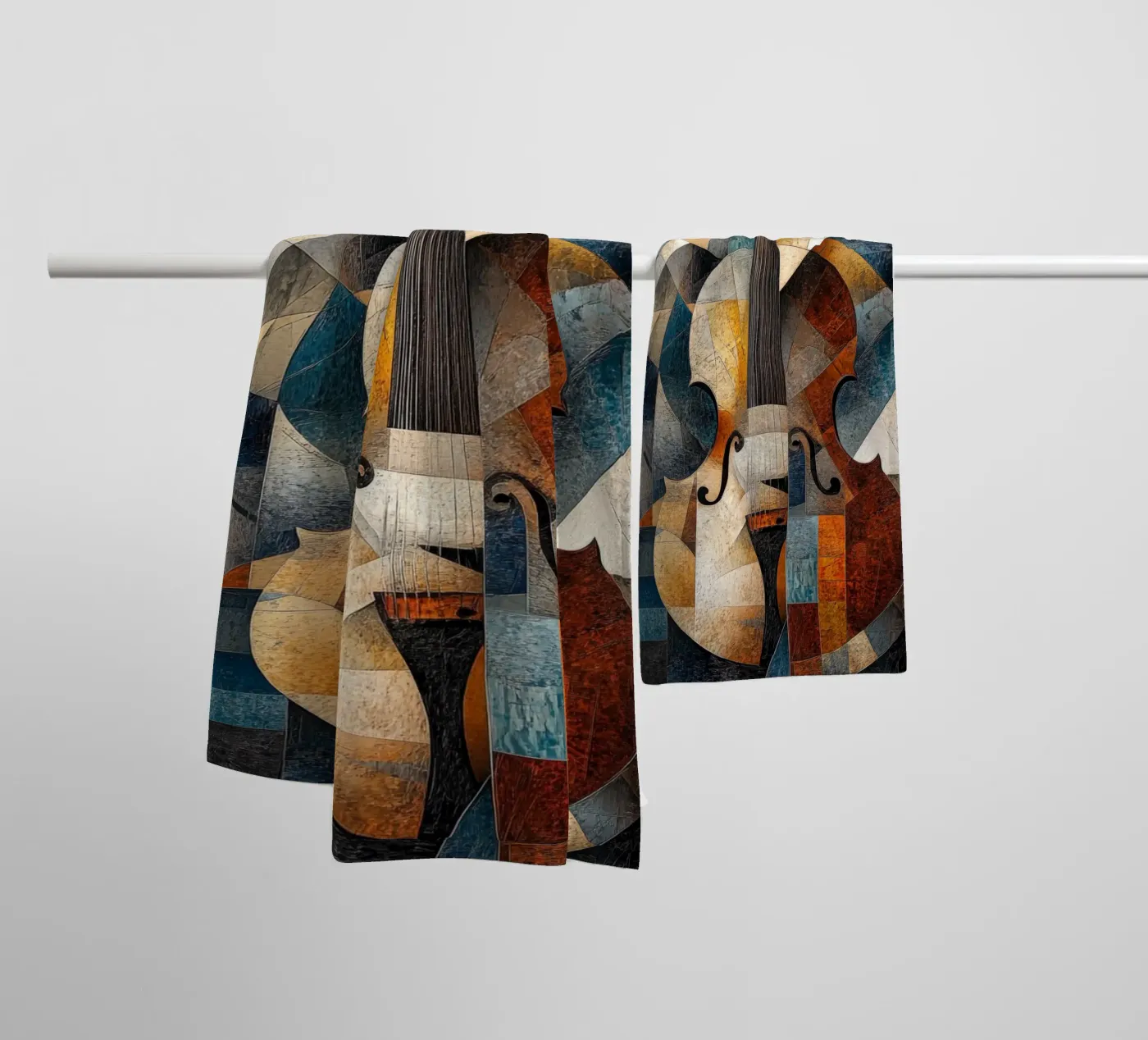 Shape asciugamano da bagno da Art Unleashed