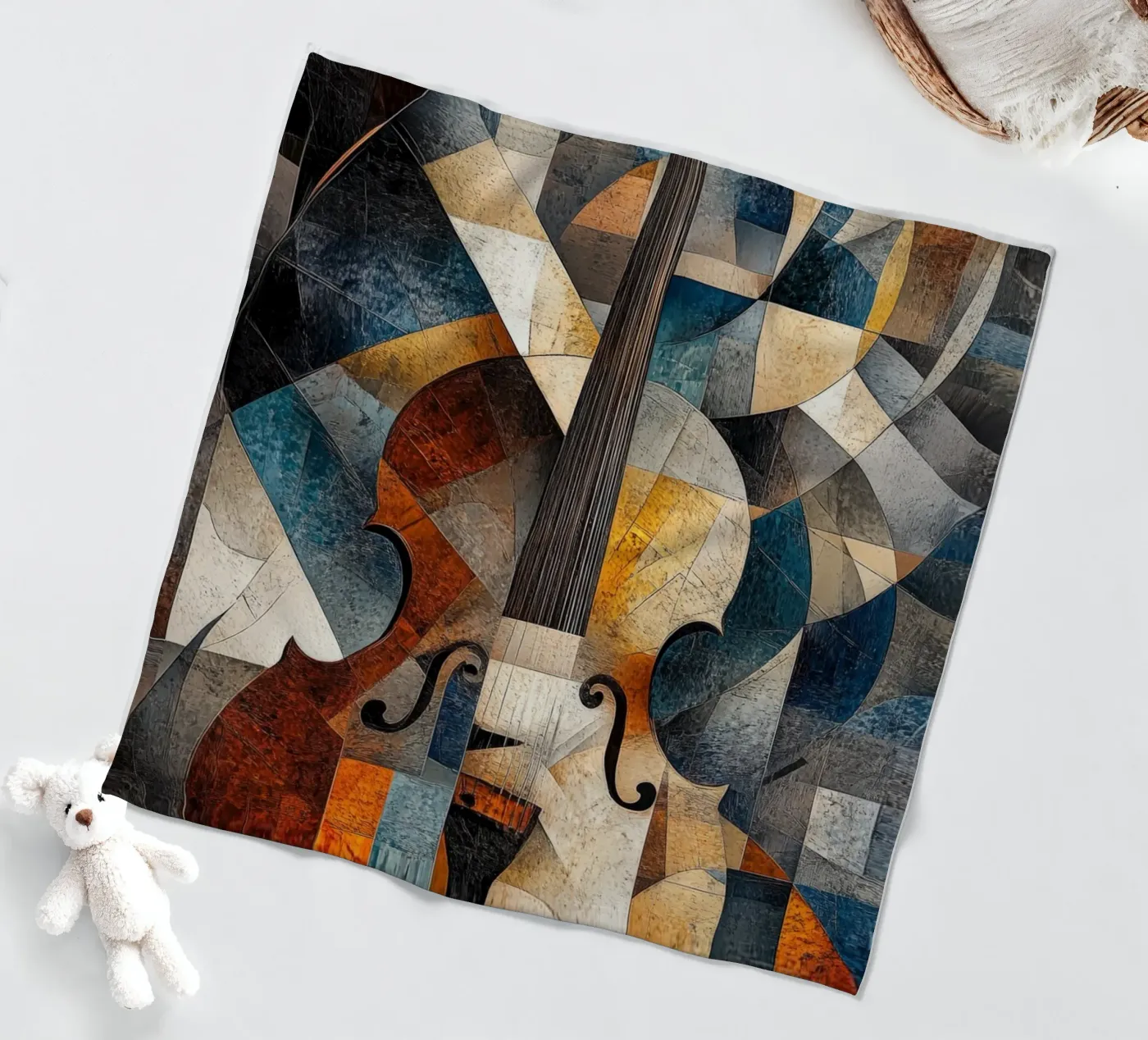Shape Fleecedecke von Art Unleashed