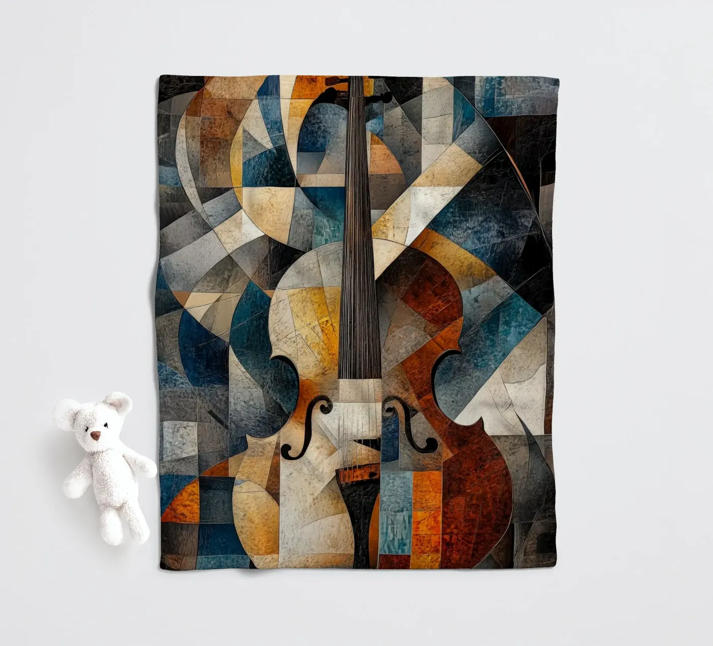 Shape Fleecedecke von Art Unleashed