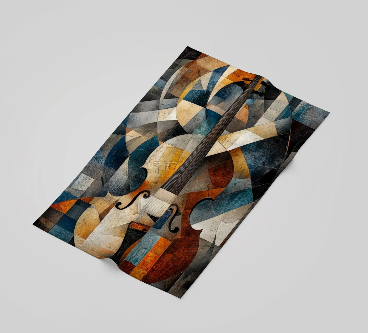 Shape beach towel by Art Unleashed