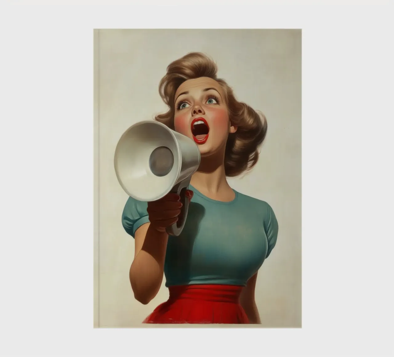 Shout 2 notebook by Art Unleashed