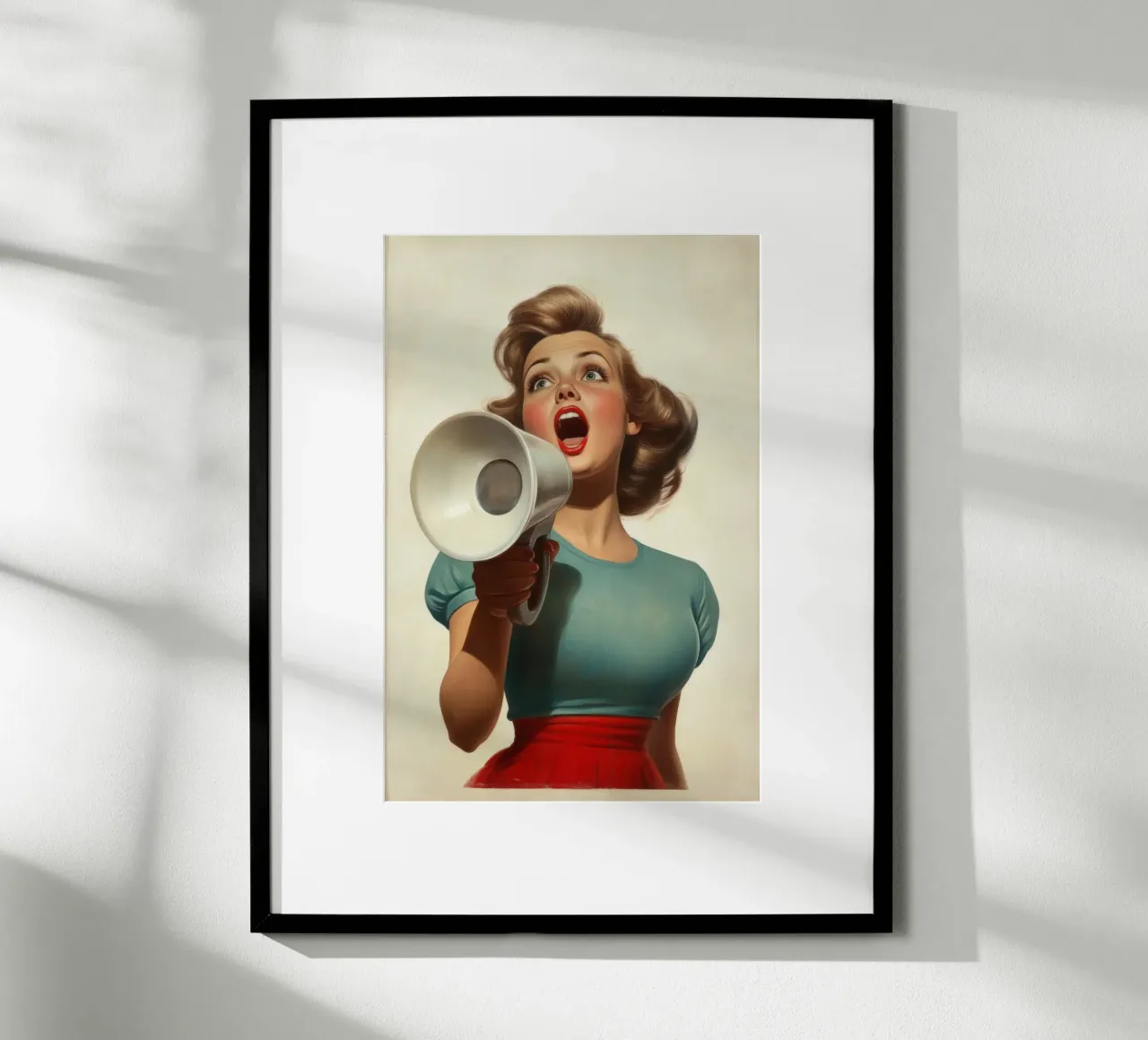 Shout 2 carta hahnemühle da Art Unleashed