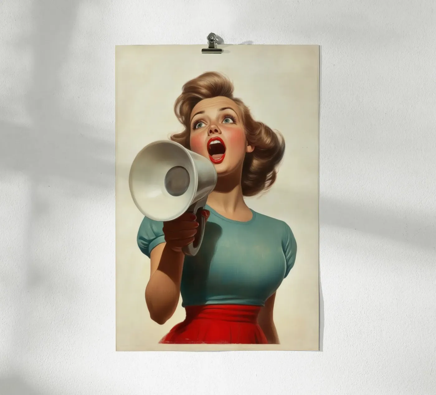 Shout 2 poster van Art Unleashed