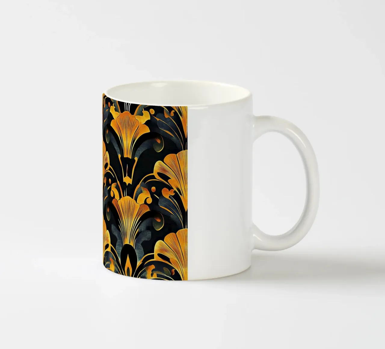 Art Deco "Golden Era Vibes" tazza in ceramica da Golden Era
