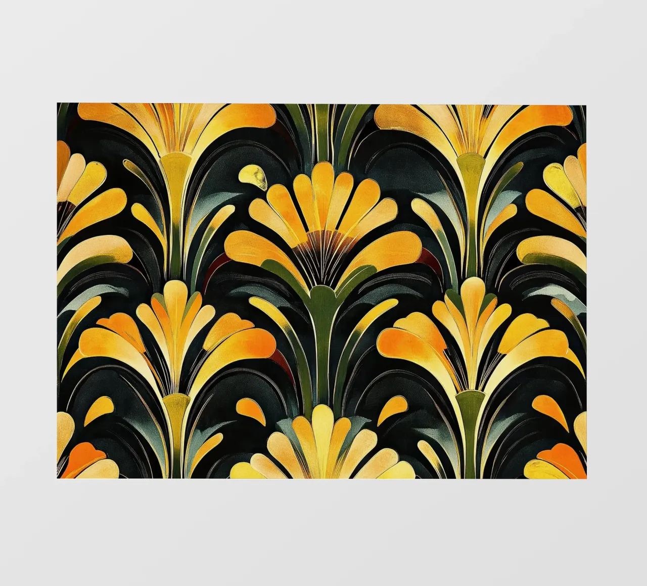 Art Deco "Deco in Motion" telo in pvc da Golden Era