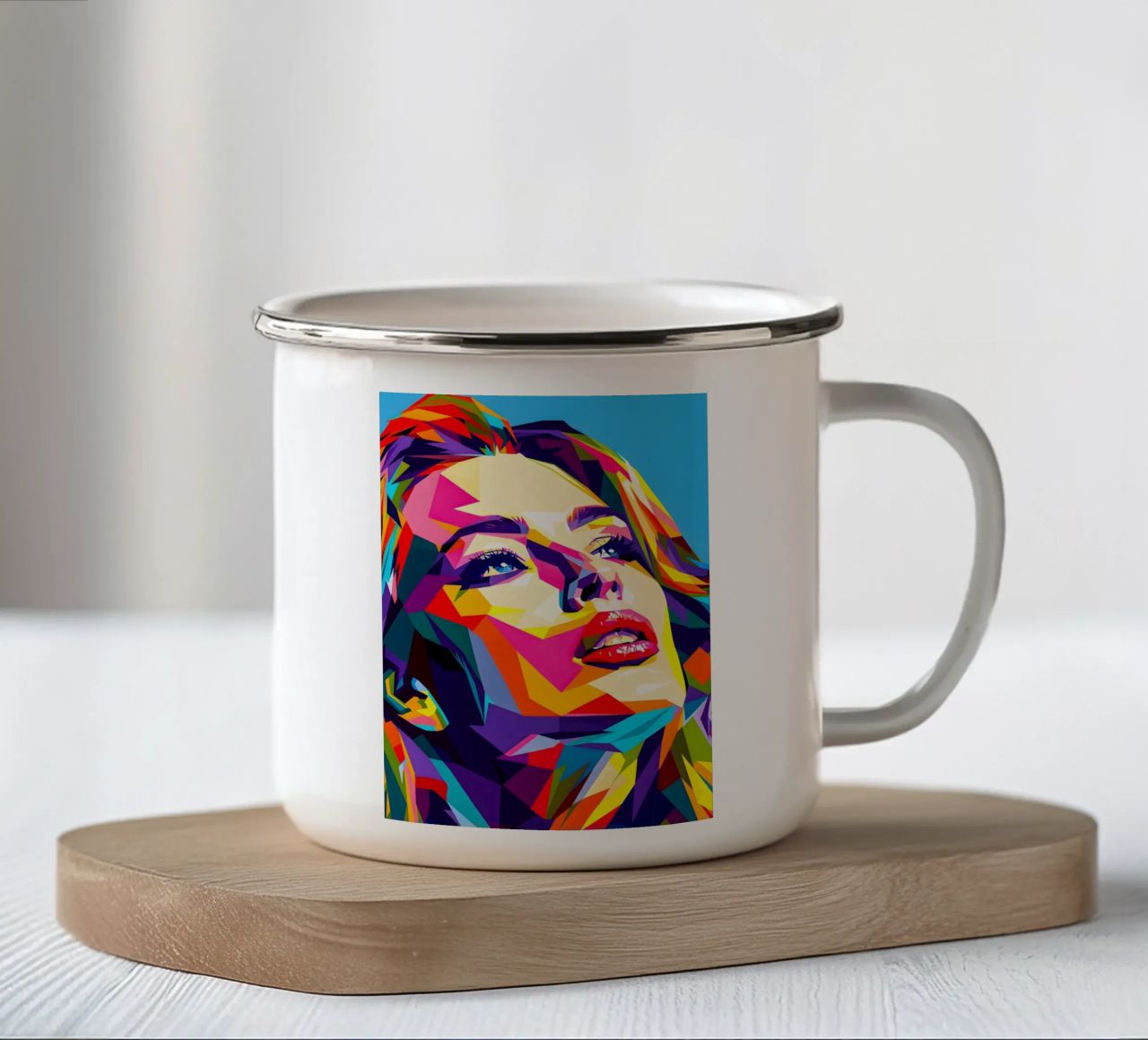 Wpap Adele tazza in smalto da HopeStudio