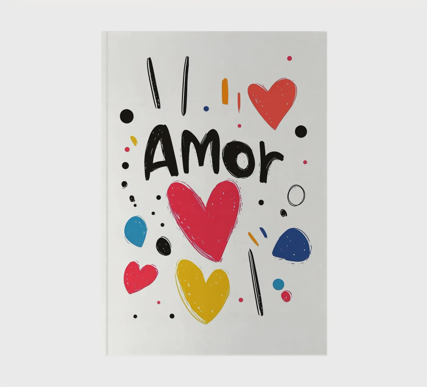Amor notebook by Art Typo Essentiel