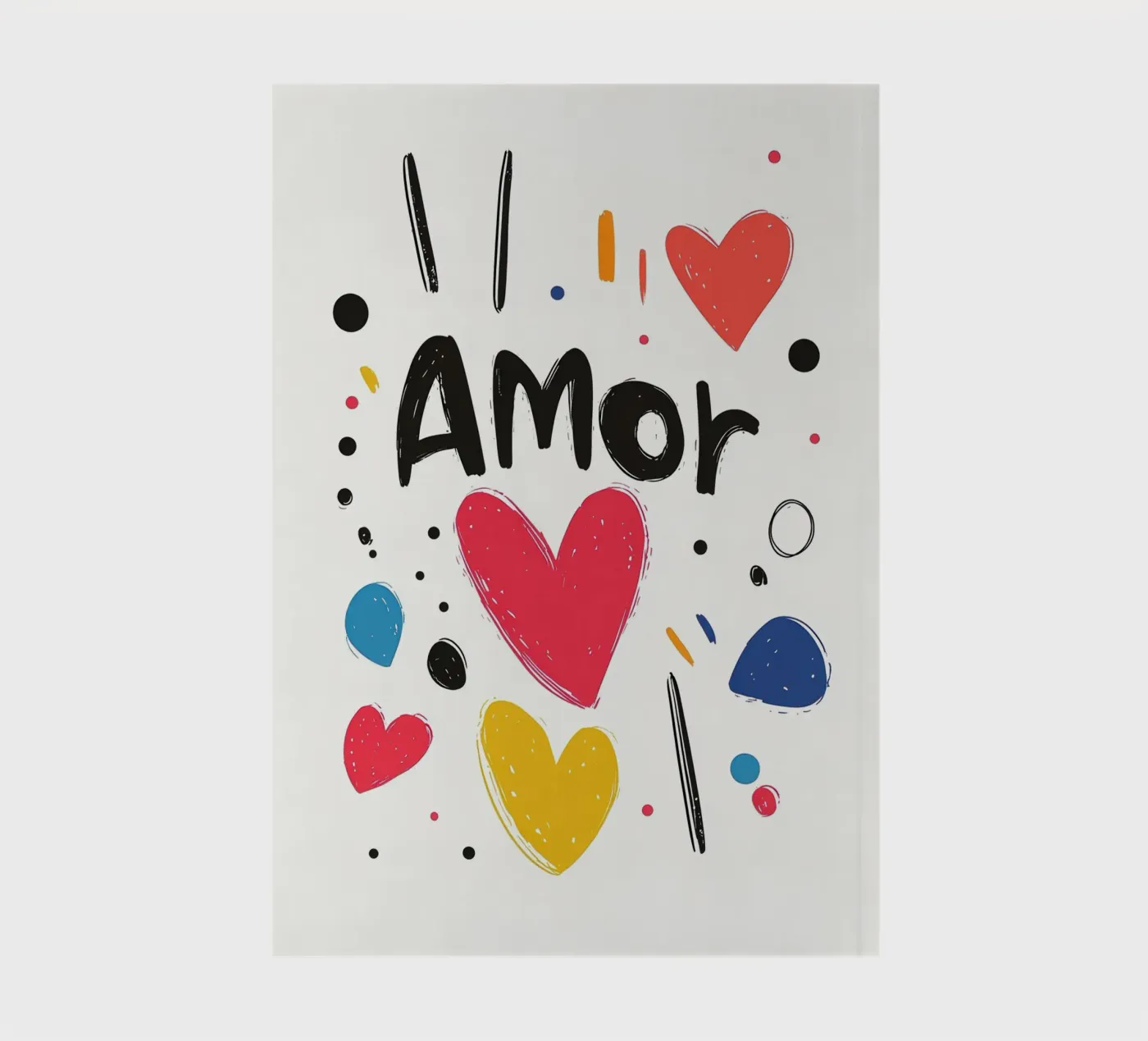 Amor notebook by Art Typo Essentiel