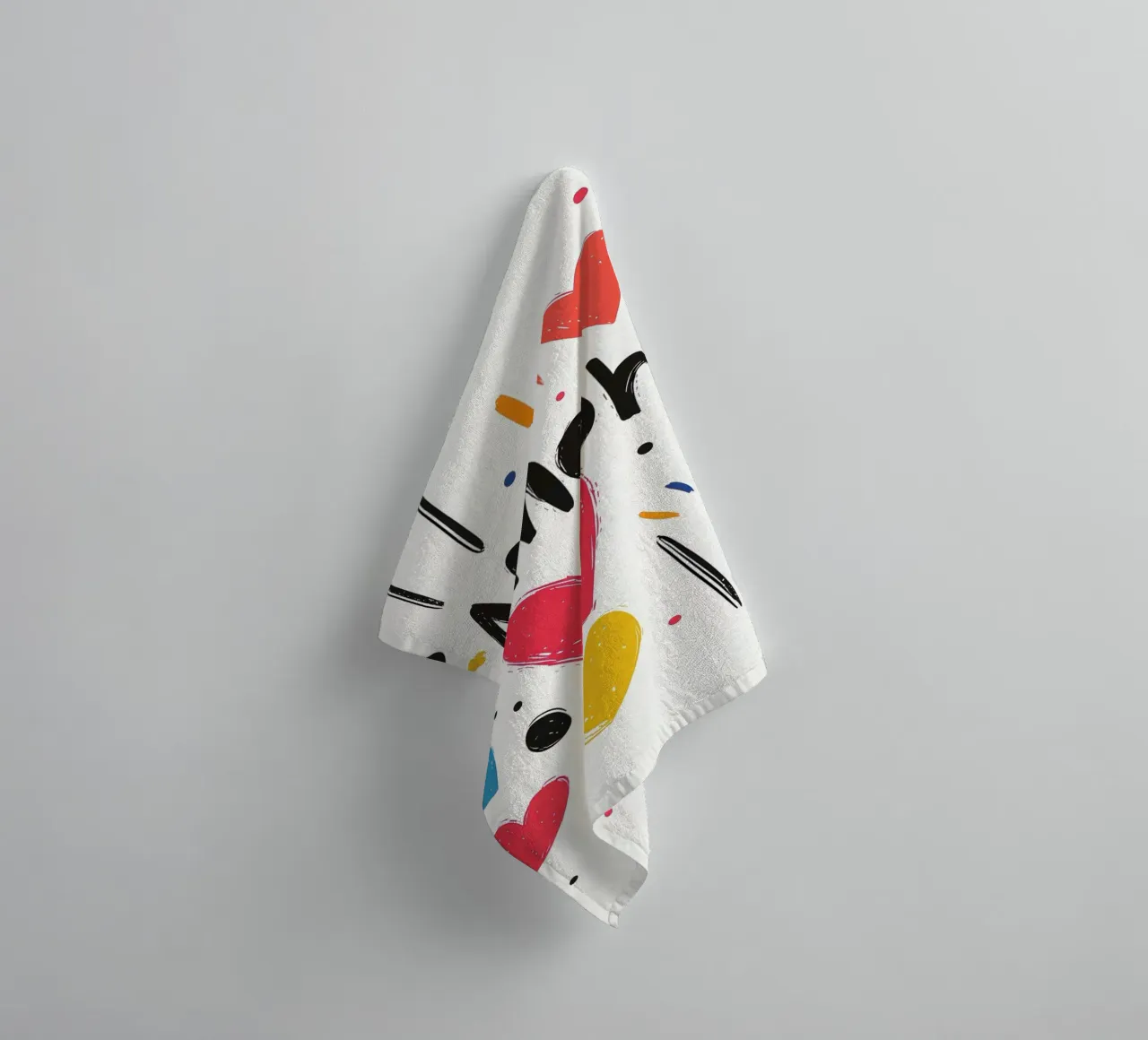 Amor towel by Art Typo Essentiel