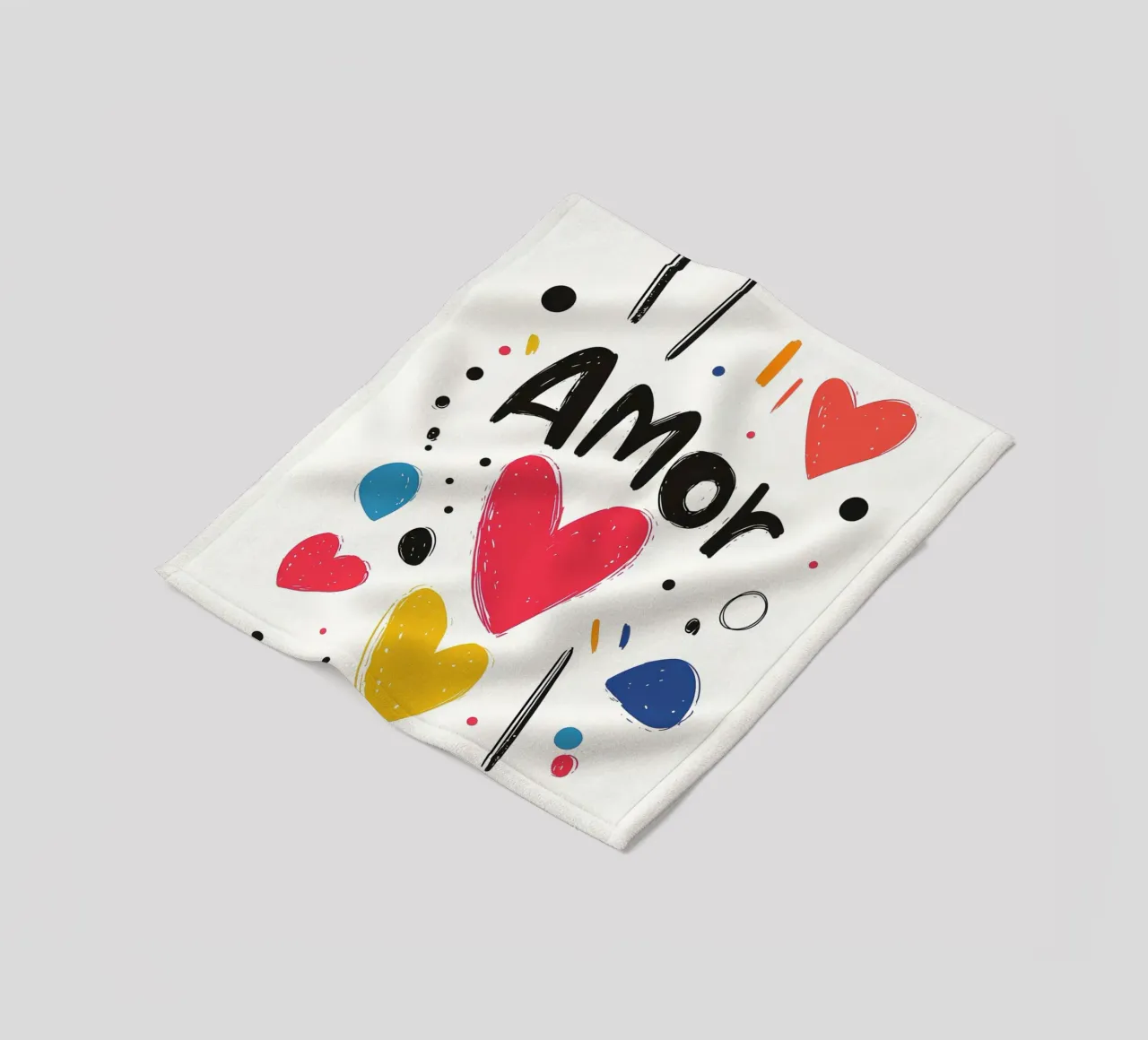 Amor Fleecedecke von Art Typo Essentiel