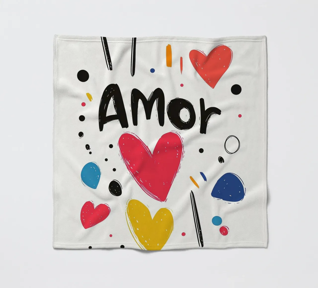 Amor Fleecedecke von Art Typo Essentiel
