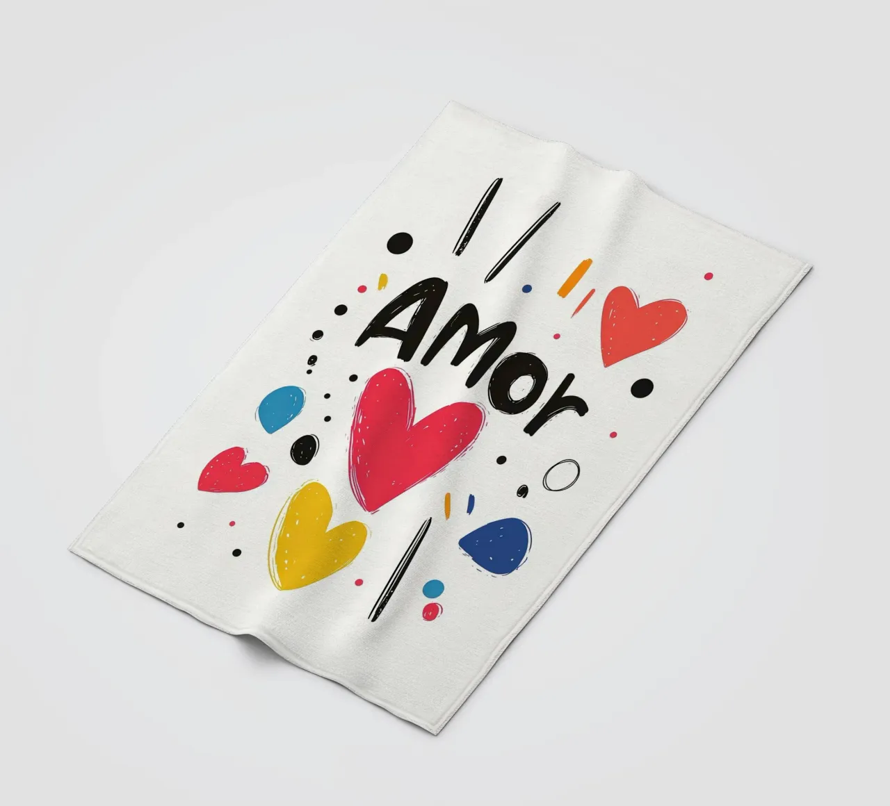 Amor Fleecedecke von Art Typo Essentiel
