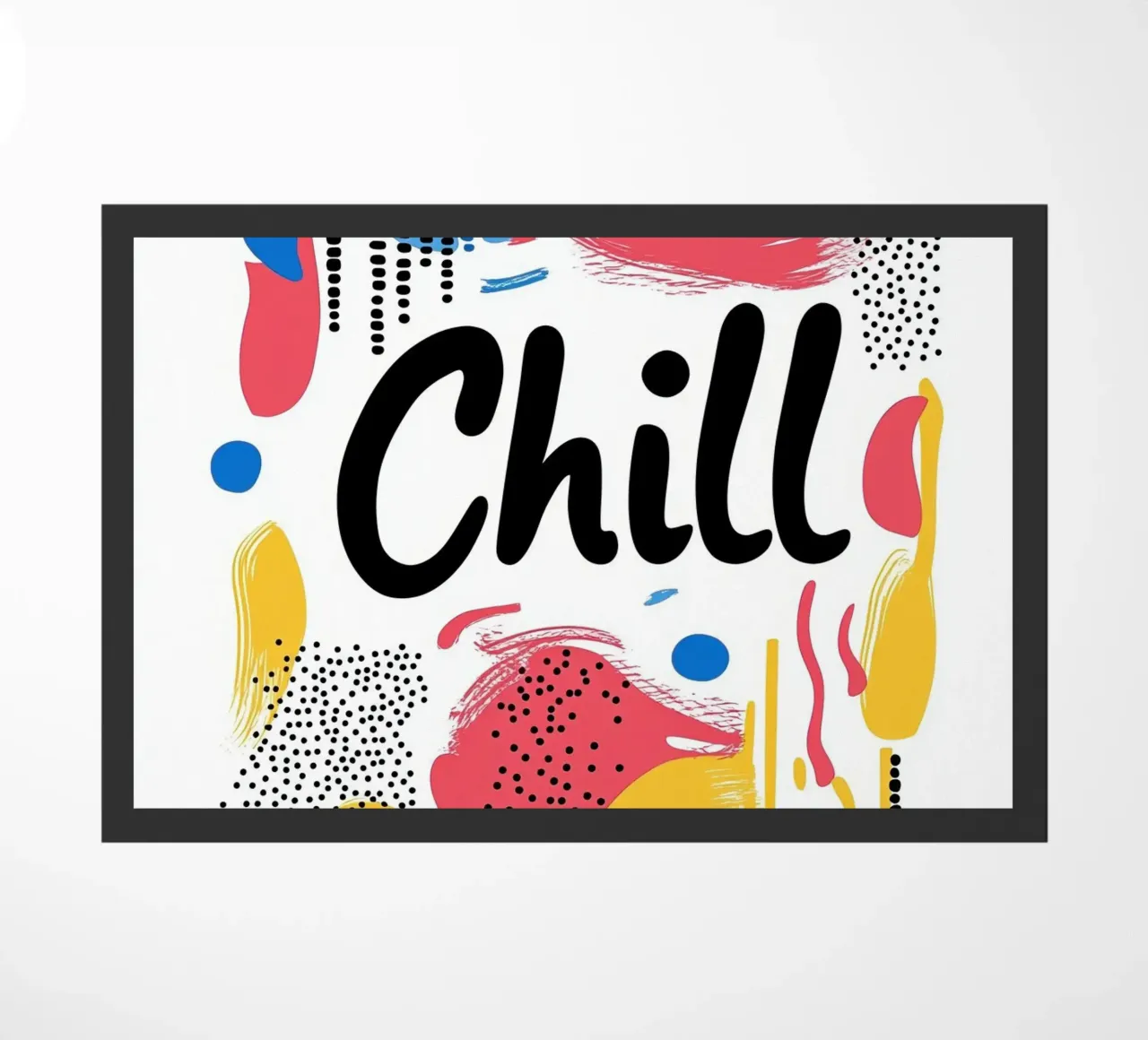 Rilassamento grafico "Chill zerbino da Art Typo Essentiel