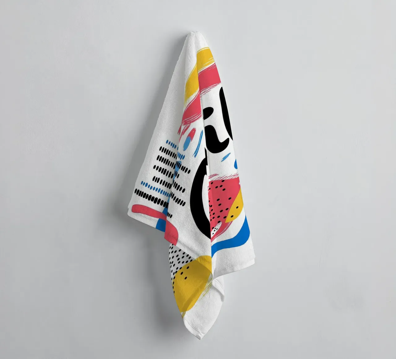 Rilassamento grafico "Chill asciugamano da bagno da Art Typo Essentiel