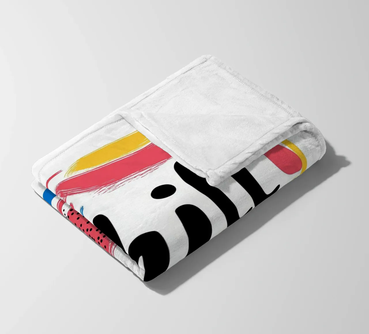 Rilassamento grafico "Chill coperta in pile da Art Typo Essentiel