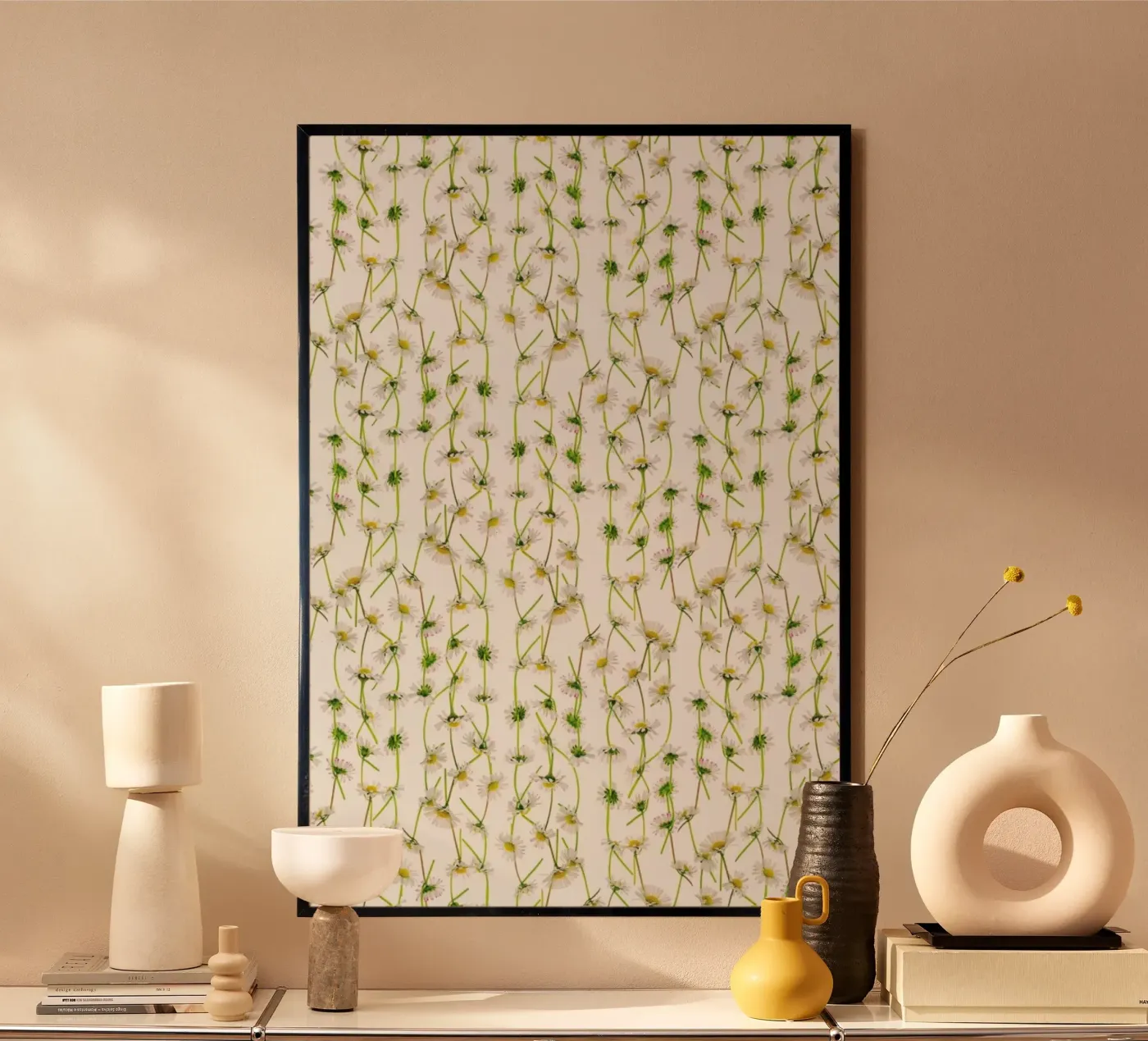 Daisy poster van Curious Collections by Marielle Leenders
